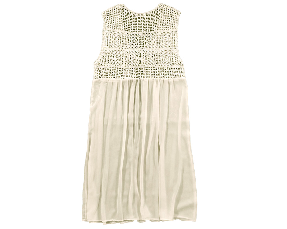 でりおっと KV ZANONE（ザノーネ）7ゲージリネンコットンスタンドカラーニット